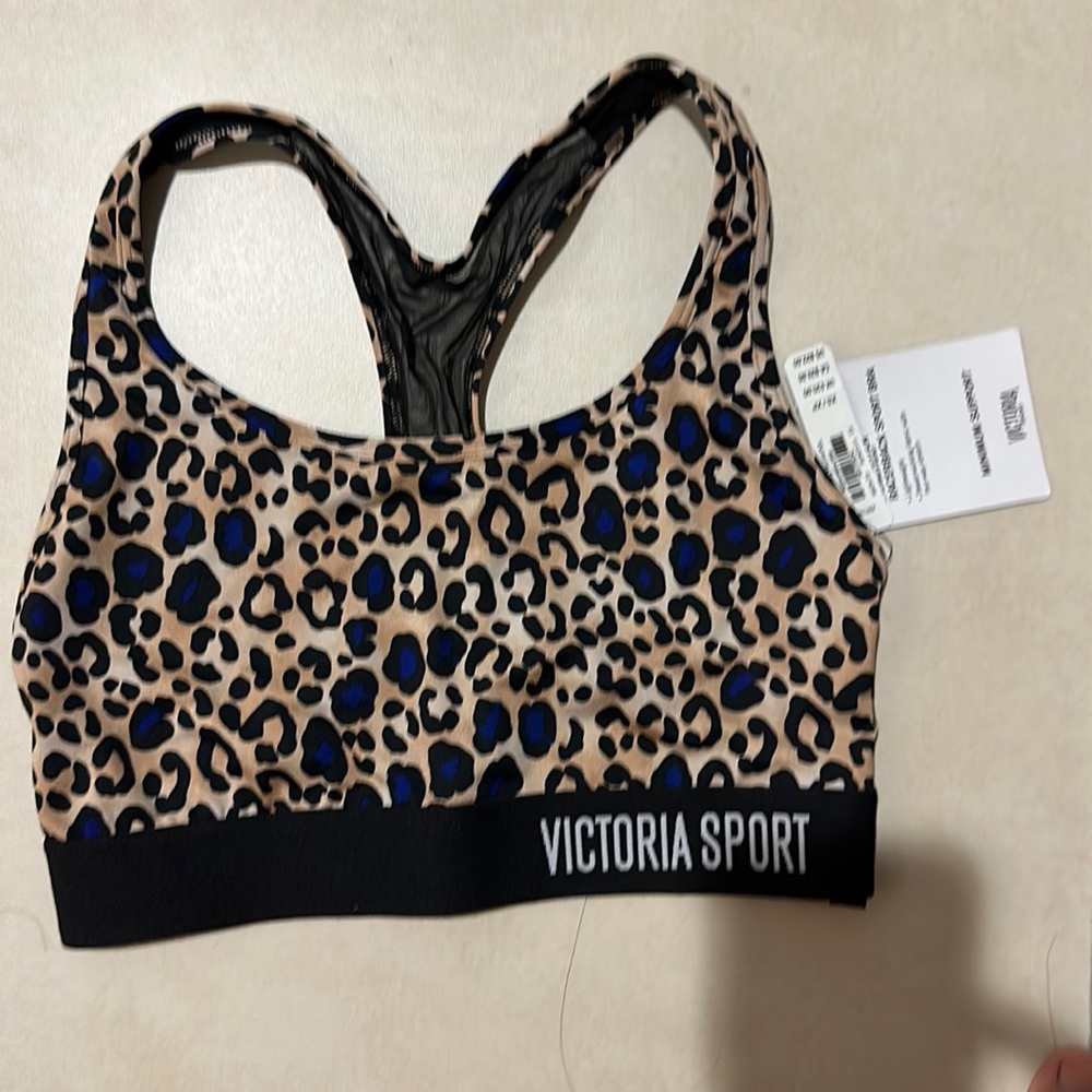 The Player By Victoria Secret Racerback Sports. Brown and black cleopatra prints